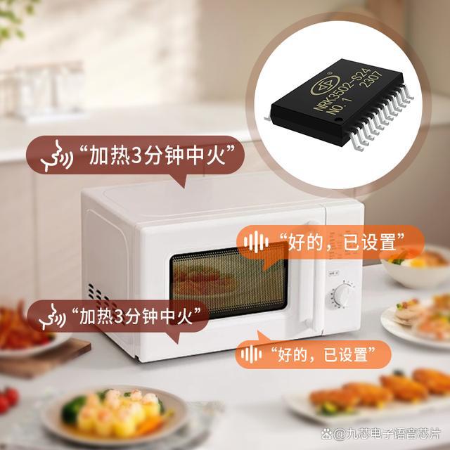 2语音识别芯片赋能智慧烤箱引领烹饪新时代Long8国际平台登录入口NRK350